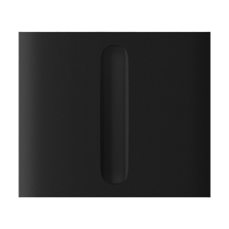Кнопка Ajax CenterButton (Dimmer) vertical black/чорна для LightSwitch Dimmer Jeweller