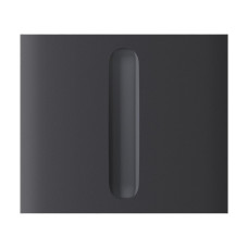 Кнопка Ajax CenterButton (Dimmer) vertical graphite/графіт для LightSwitch Dimmer Jeweller
