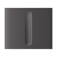 Кнопка Ajax CenterButton (Dimmer) vertical grey/сіра для LightSwitch Dimmer Jeweller