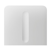 Кнопка Ajax SideButton (Dimmer) vertical white/біла для LightSwitch Dimmer Jeweller