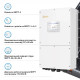 Гібридний трифазний інвертор 30kW Solis S6-EH3P30K-H 150-800V WiFi HV-battery 3 MPPT