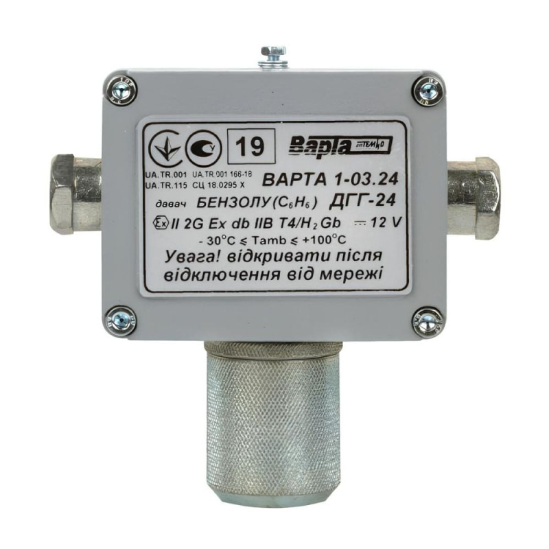 Датчик горючих газів промисловий Теміо ДГГ-24 для блоку керування ВАРТА 1-03.24 / ВАРТА 1-03.24П