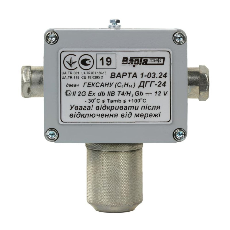 Датчик горючих газів промисловий Теміо ДГГ-24 для блоку керування ВАРТА 1-03.24 / ВАРТА 1-03.24П