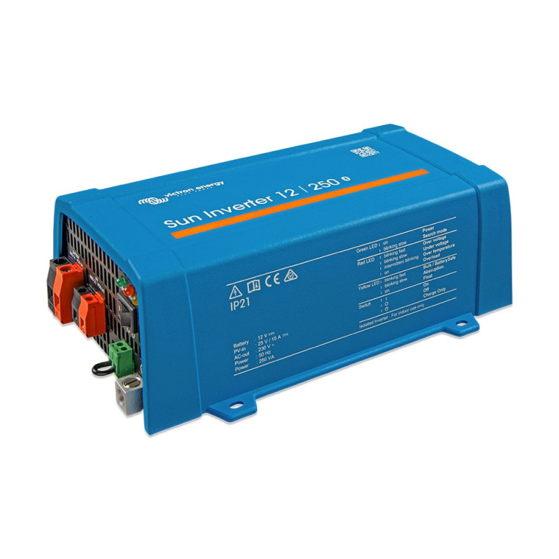Автономний інвертор для сонячних панелей 250VA/200W Victron Energy Sun Inverter 12/250-15