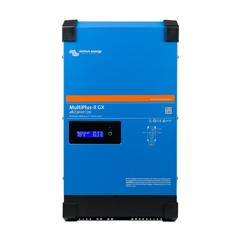 Інвертор 3kVA/2.4kW Victron Energy MultiPlus-II GX 48/3000/35-32