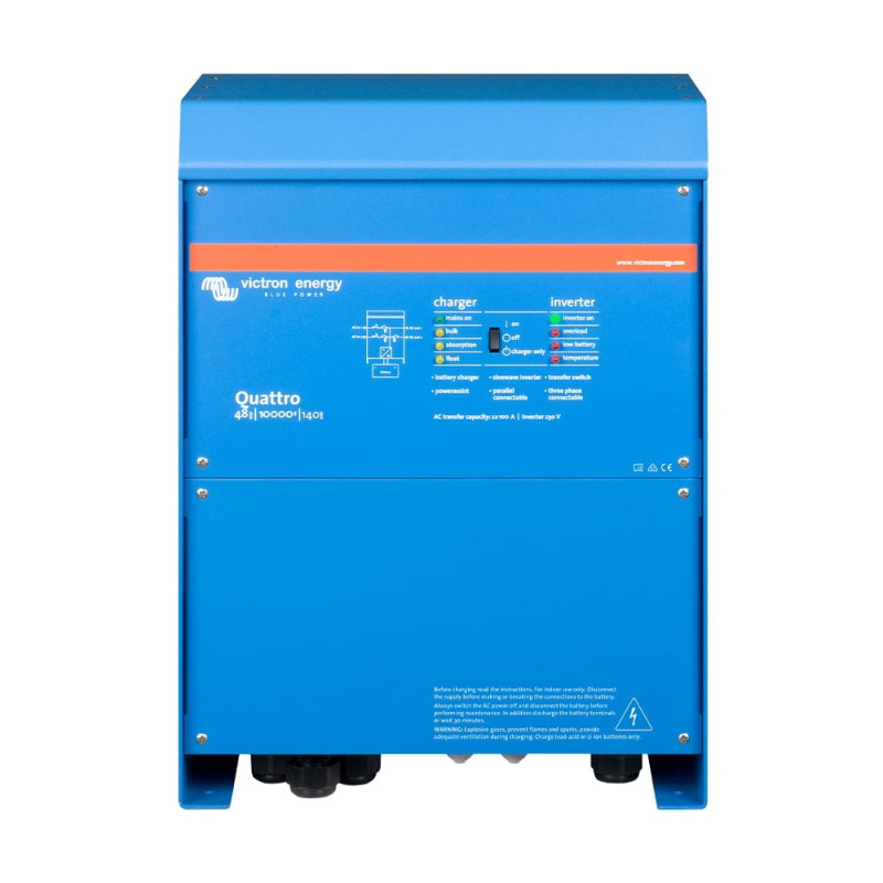 Інвертор 10kVA/8kW Victron Energy Quattro 48/10000/140-100/100