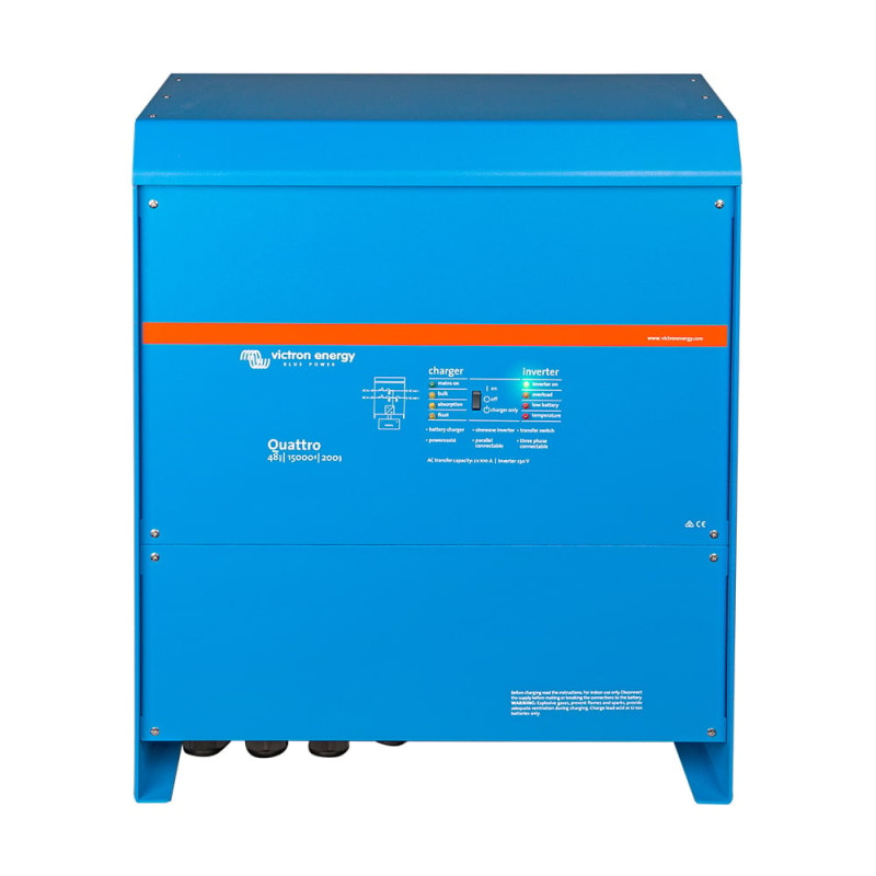 Інвертор 15kVA/12kW Victron Energy Quattro 48/15000/200-100/100