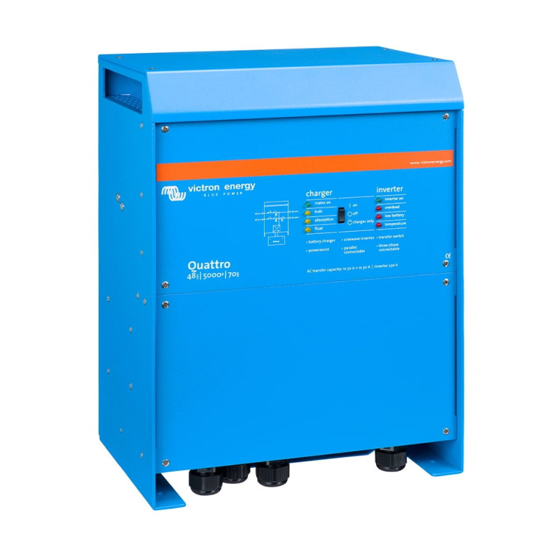 Інвертор 5kVA/4kW Victron Energy Quattro 48/5000/70-100/100