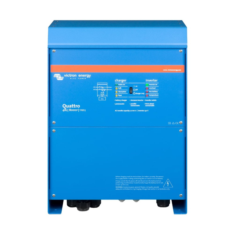 Інвертор 8kVA/6.4kW Victron Energy Quattro 48/8000/110-100/100