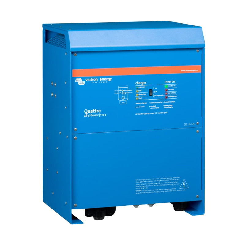 Інвертор 8kVA/6.4kW Victron Energy Quattro 48/8000/110-100/100