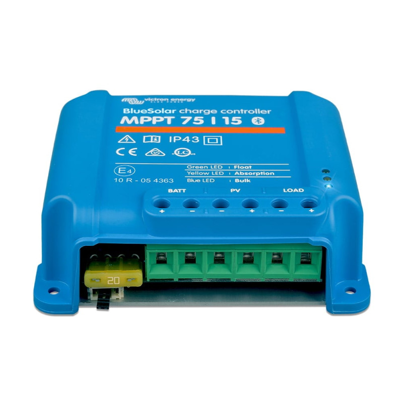 MPPT-контролер заряду сонячних панелей Victron Energy BlueSolar MPPT 75/15 (12/24-15A)