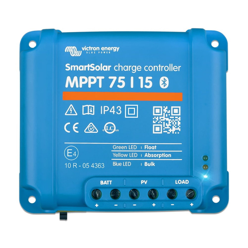MPPT-контролер заряду сонячних панелей Victron Energy SmartSolar MPPT 75/15