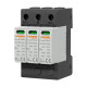 Обмежувач напруги DC 1000V Leader LD-SPD3P-20KA-1000V під DIN-рейку
