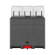 Обмежувач напруги DC 1000V Leader LD-SPD3P-20KA-1000V під DIN-рейку