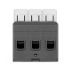 Обмежувач напруги DC 1000V Leader LD-SPD3P-20KA-1000V під DIN-рейку