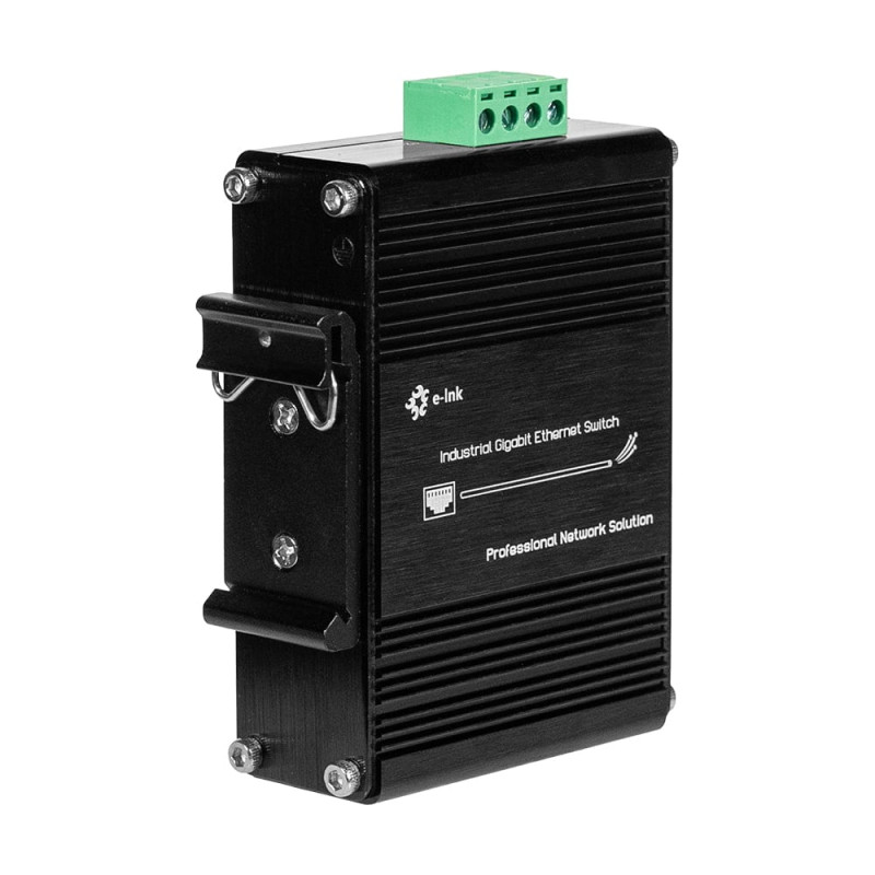 PoE-комутатор 5-портовий E-LINK LNK-IMC005GP з 4 портами PoE
