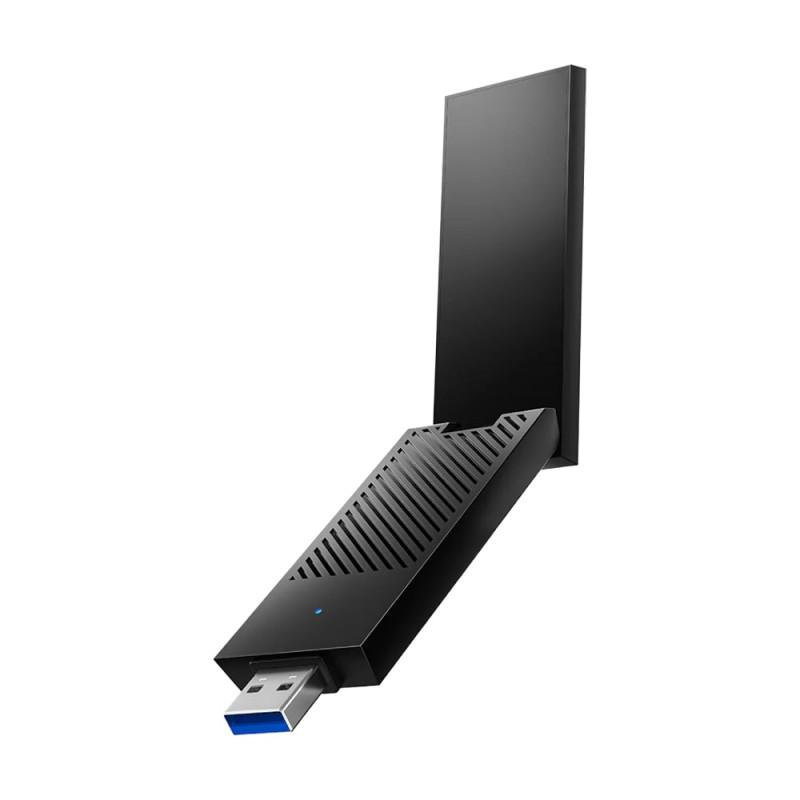 Адаптер WiFi 6E Cudy WU5400 тридіапазонний з USB 3.0 AX5400