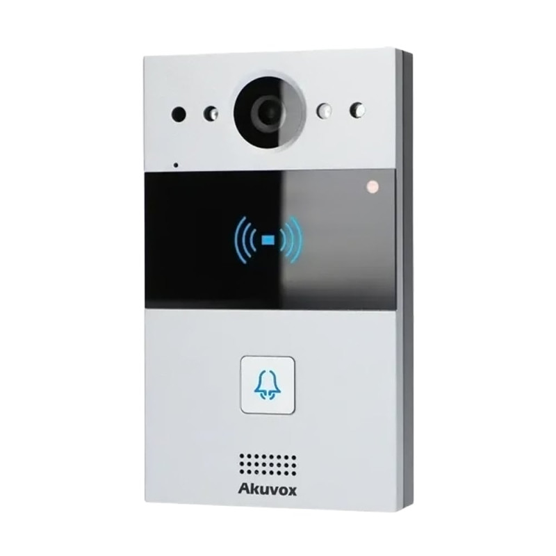 IP-відеопанель 2Mp Akuvox R20A-2 SIP зі зчитувачем EM-Marine / Mifare / NFC, 2-дротове підключення