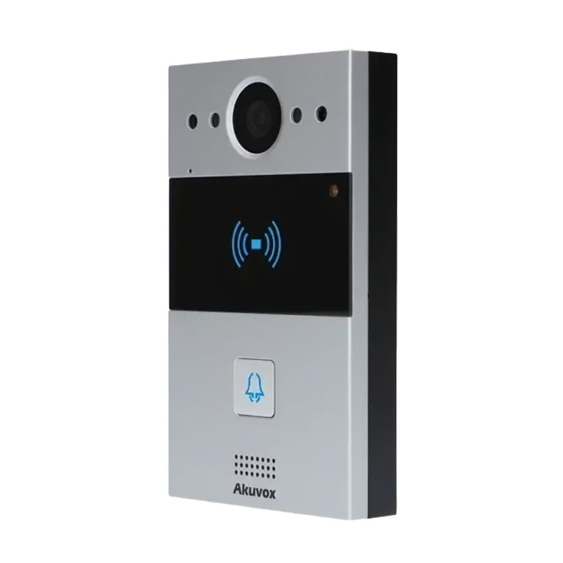 IP-відеопанель 2Mp Akuvox R20A-2 SIP зі зчитувачем EM-Marine / Mifare / NFC, 2-дротове підключення