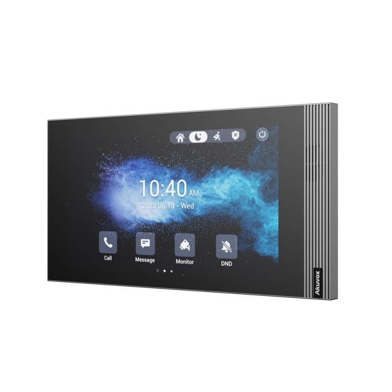 Комплект IP-відеодомофона Akuvox: домофон з WiFi 8" S563W + відеопанель 4Mp R25A (R25A + S563W)