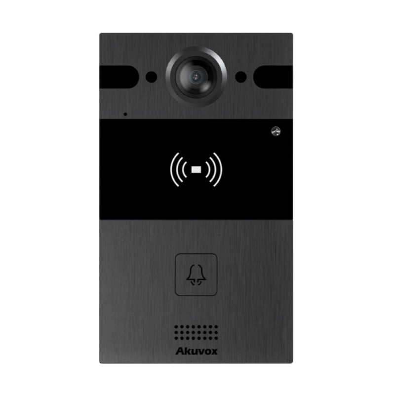 Комплект IP-відеодомофона Akuvox: домофон з WiFi 8" S563W + відеопанель 4Mp R25A (R25A + S563W)