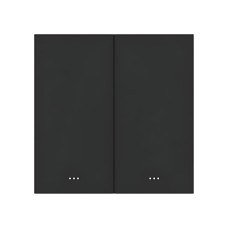 Розумний вимикач світла на 2 канали ZigBee Akubela SM-2G Black