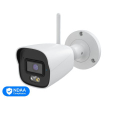 IP-відеокамера з WiFi 6 5Mp TVT TD-9451S4-C(D/WF/AW2) White f=2.8mm, ІЧ+LED-підсвічування, з мікрофоном