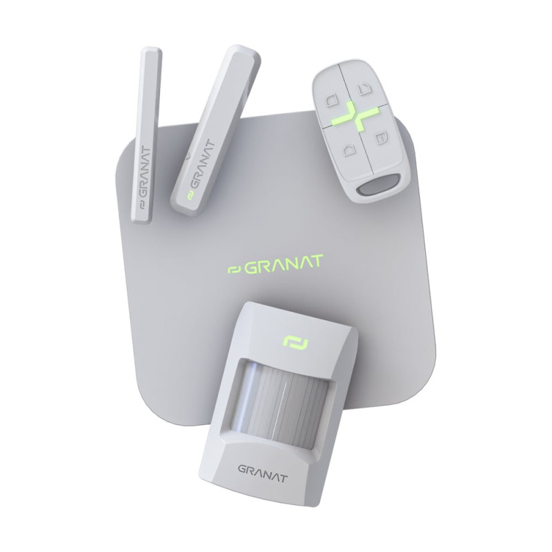Комплект бездротової сигналізації Granat GT StarterKit з 4G та WiFi