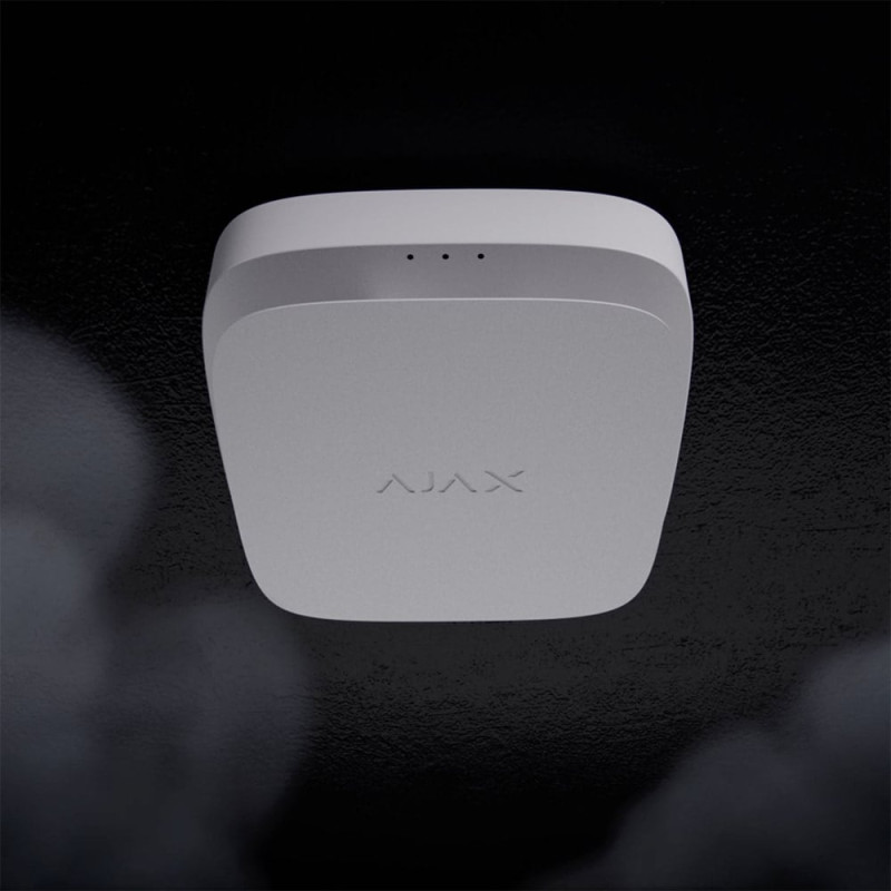 Датчик чадного газу Ajax FireProtect 2 SB (CO) White з незмінними батареями