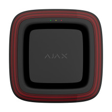 Бездротовий адресний пожежний оповіщувач світлозвуковий Ajax EN54 FireProtect (Sounder/VAD) Jeweller Black
