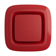 Бездротовий адресний пожежний оповіщувач звуковий Ajax EN54 FireProtect (Sounder) Jeweller Red