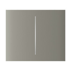 Кнопка Ajax CenterButton (2-gang) vertical olive/оливкова для Ajax LightSwitch vertical