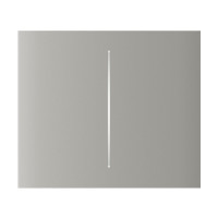 Кнопка Ajax CenterButton (2-gang) vertical oyster/устрична для Ajax LightSwitch vertical