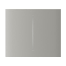 Кнопка Ajax CenterButton (2-gang) vertical oyster/устрична для Ajax LightSwitch vertical