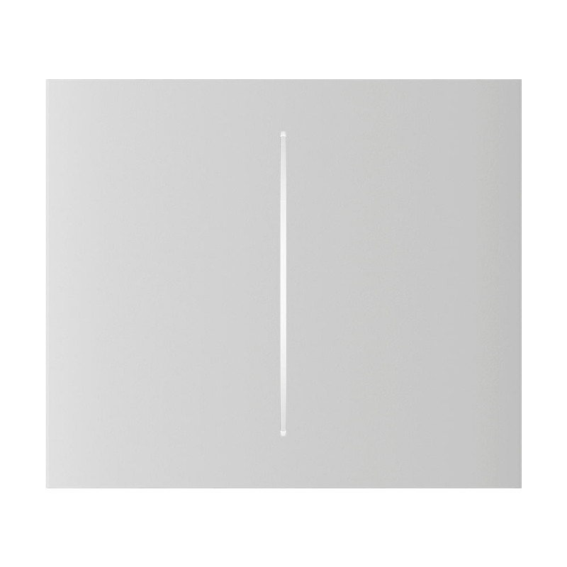Кнопка Ajax CenterButton (2-gang) vertical white/біла для Ajax LightSwitch vertical