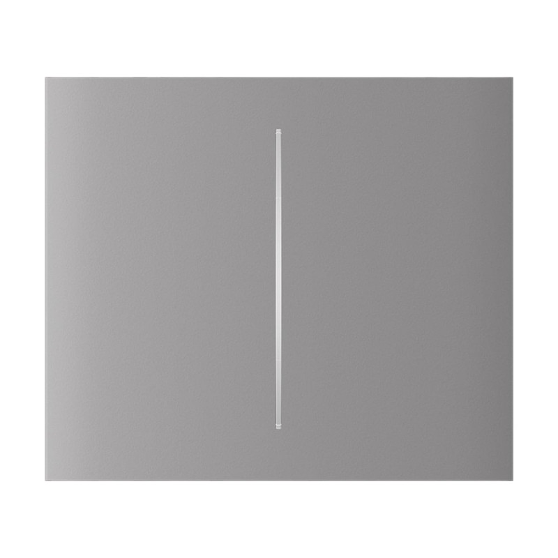 Кнопка Ajax CenterButton (2-gang) vertical fog/димна для Ajax LightSwitch vertical