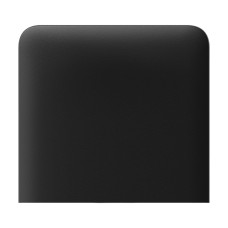Кнопка Ajax SideButton (1-gang) vertical black/чорна для Ajax LightSwitch vertical