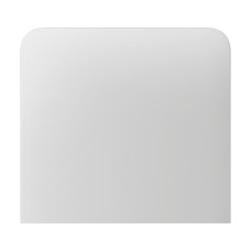 Кнопка Ajax SideButton (1-gang) vertical white/біла для Ajax LightSwitch vertical