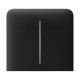 Кнопка Ajax SideButton (2-gang) vertical black/чорна для Ajax LightSwitch vertical