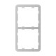 Рамка Ajax Frame (2 seats) vertical для розумного вертикального комбінованого вимикача світла LightSwitch