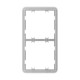 Рамка Ajax Frame (2 seats) vertical для розумного вертикального комбінованого вимикача світла LightSwitch