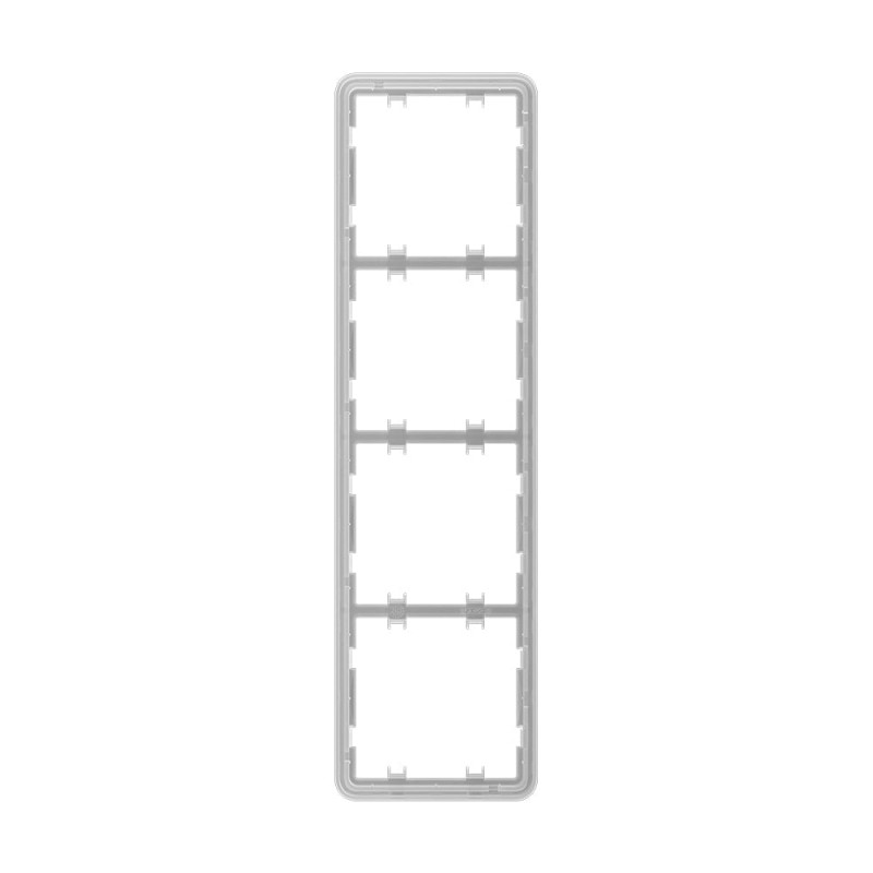 Рамка Ajax Frame (4 seats) vertical для розумного вертикального комбінованого вимикача світла LightSwitch
