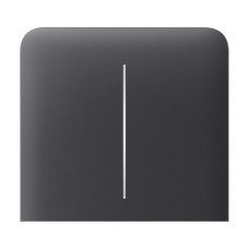 Кнопка Ajax SideButton (2-gang) vertical graphite/графіт для Ajax LightSwitch vertical