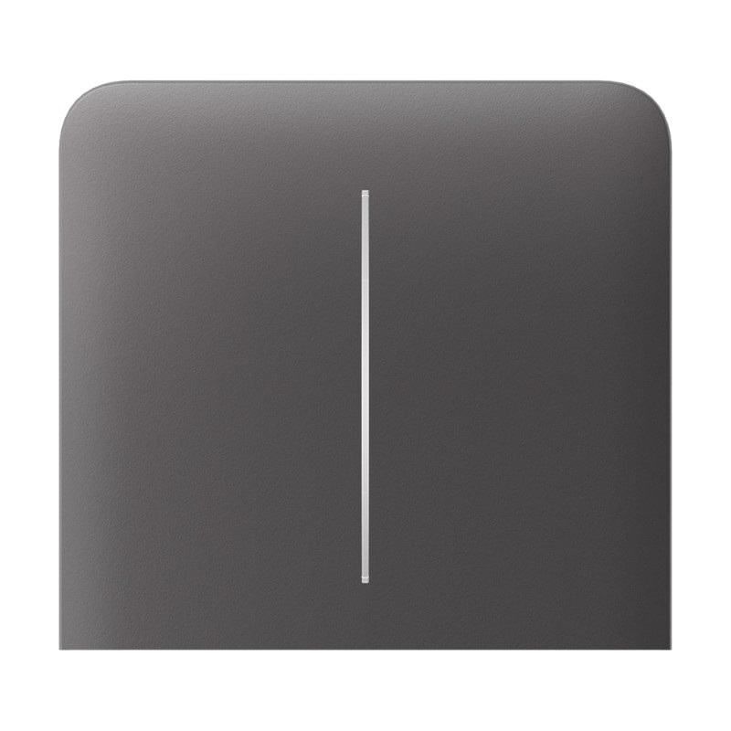 Кнопка Ajax SideButton (2-gang) vertical grey/сіра для Ajax LightSwitch vertical