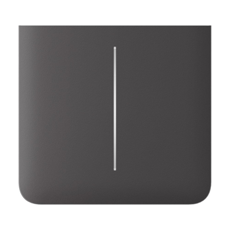Кнопка Ajax SideButton (2-gang) vertical grey/сіра для Ajax LightSwitch vertical