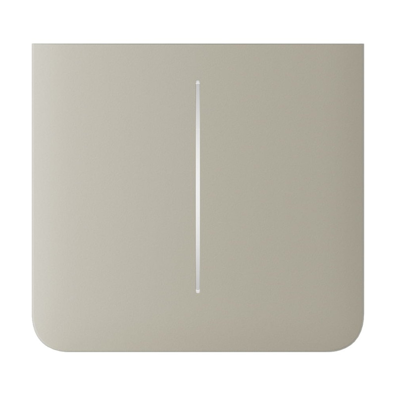 Кнопка Ajax SideButton (2-gang) vertical ivory/слонова кістка для Ajax LightSwitch vertical