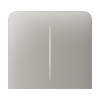Кнопка Ajax SideButton (2-gang) vertical oyster/устрична для Ajax LightSwitch vertical