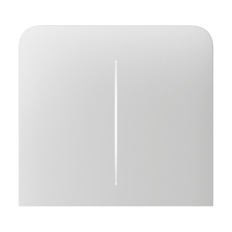 Кнопка Ajax SideButton (2-gang) vertical white/біла для Ajax LightSwitch vertical