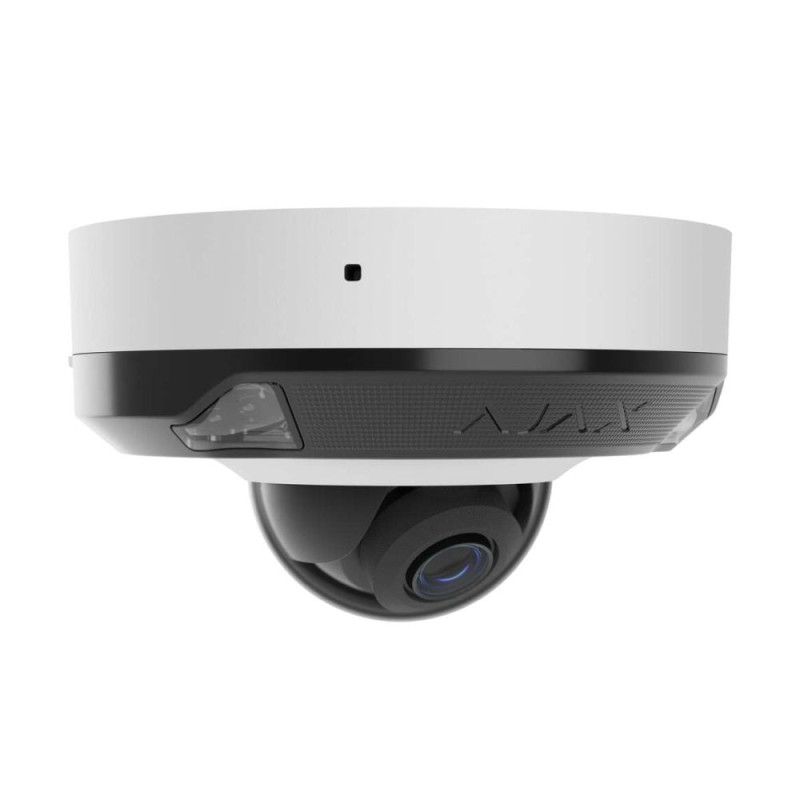 IP-відеокамера 5Mp Ajax DomeCam Mini HL (5 Mp/2.8 mm) White f=2.8mm, ІЧ+LED-підсвічування, з мікрофоном