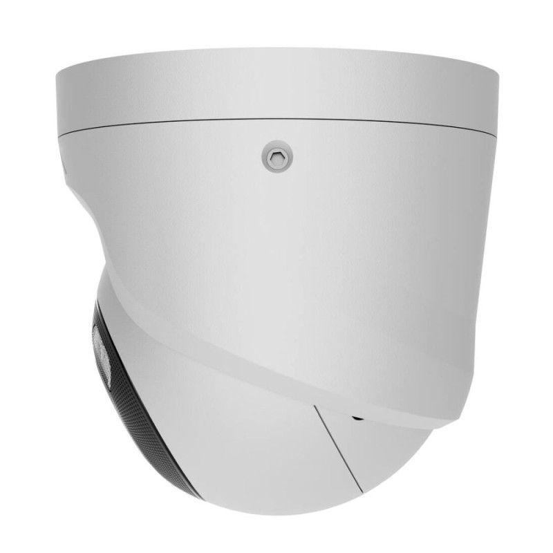 IP-відеокамера 5Mp Ajax TurretCam HL (5 Mp/4 mm) White f=4mm, ІЧ+LED-підсвічування, з мікрофоном